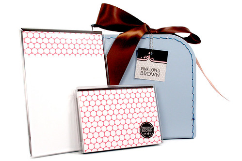 Paper Suitcases (blue) | Pink Loves Brown